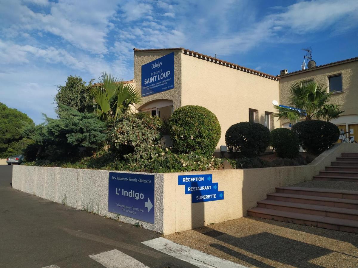 Studio Climatise Residence Odalys Nouvelle Box 5 G ,Saint Loup,Piscine ,Parking Prive Et Superette Agde Exterior foto